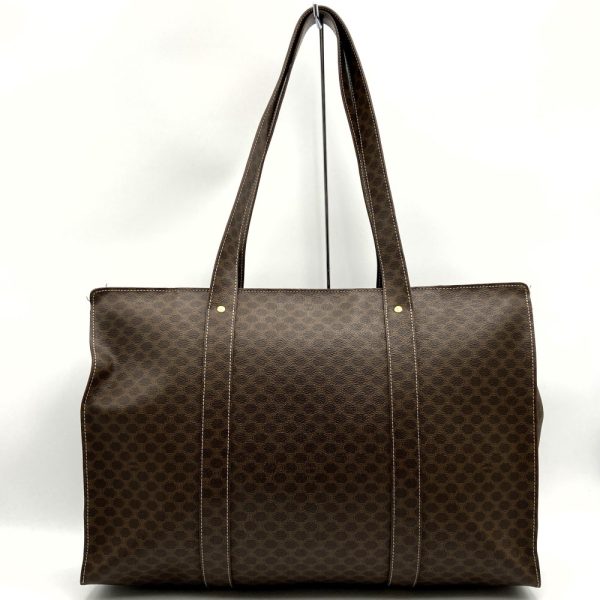 itmgw1la4d4y 2 Celine Tote Bag PVC Macadam Pattern Brown