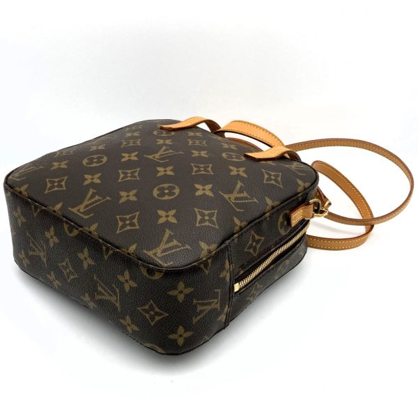 itmo8scxvyt2 4 Louis Vuitton Spontini 2way Shoulder Bag Handbag Monogram Canvas Brown