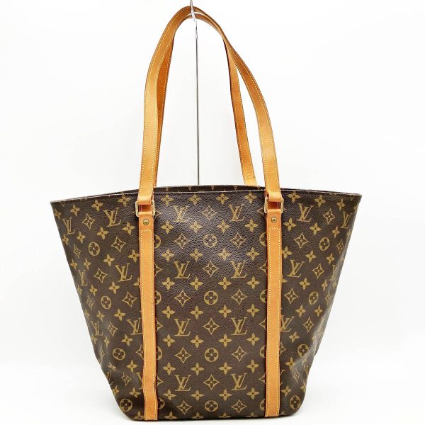 itmy7giaavlg 1 Louis Vuitton Sack Shopping Tote Bag Shoulder Bag Monogram PVC Brown