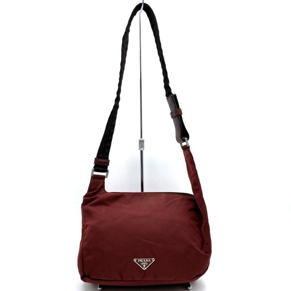 itnjll3rnzdw 2 Prada Nylon One Shoulder Bag Red Bordeaux