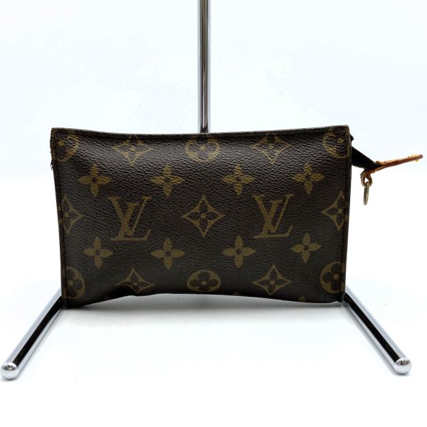 itnjnqs3bhz4 8 Louis Vuitton Bucket PM Tote Bag with Pouch Monogram Brown