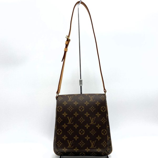 itns2gdne2sg 1 Louis Vuitton Musette Salsa Short Shoulder Bag Brown Monogram