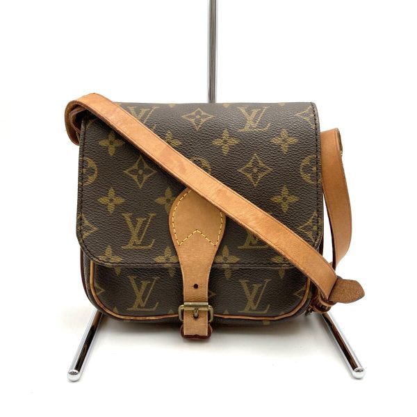 itnu5dhph8a8 1 Louis Vuitton Mini Cartociere Shoulder Bag Crossbody Monogram Canvas Brown