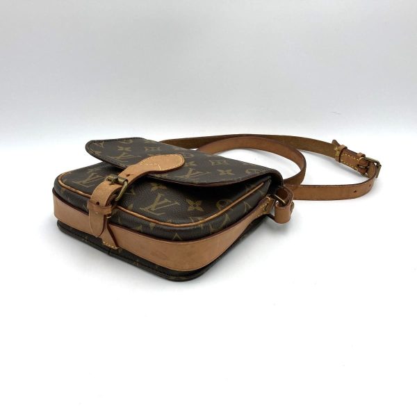 itnu5dhph8a8 4 Louis Vuitton Mini Cartociere Shoulder Bag Crossbody Monogram Canvas Brown