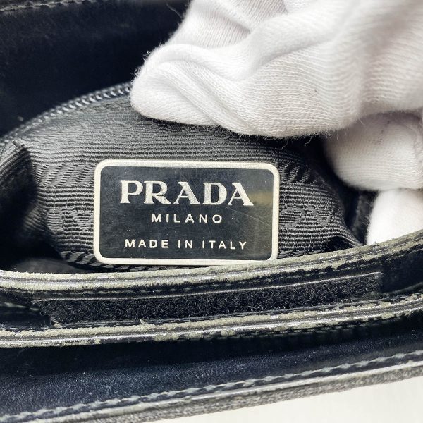 itoqmfm5e6ec 5 Prada Sports Canvas Mini Tote Handbag Gray Dark Gray