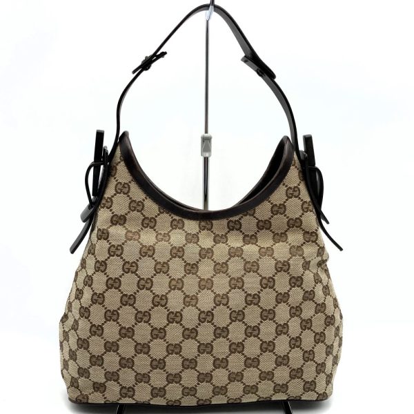 itovvoxcjpua 1 Gucci Shoulder Bag GG Canvas Beige Brown