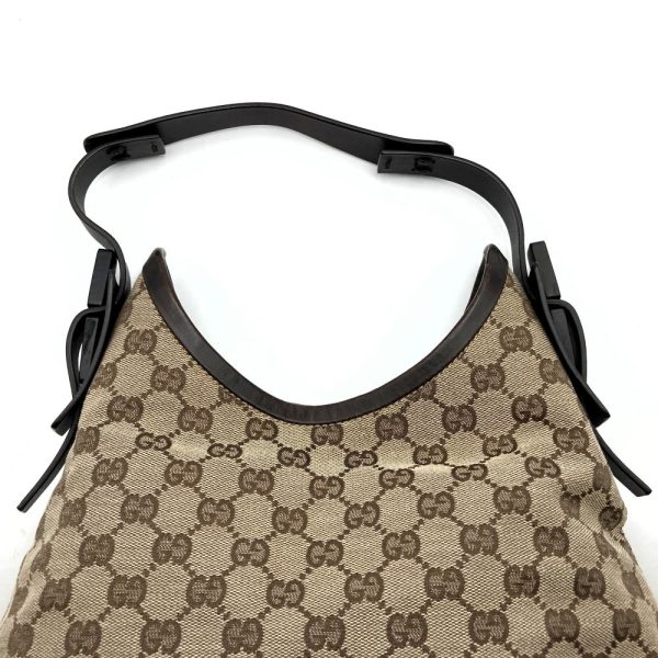 itovvoxcjpua 5 Gucci Shoulder Bag GG Canvas Beige Brown