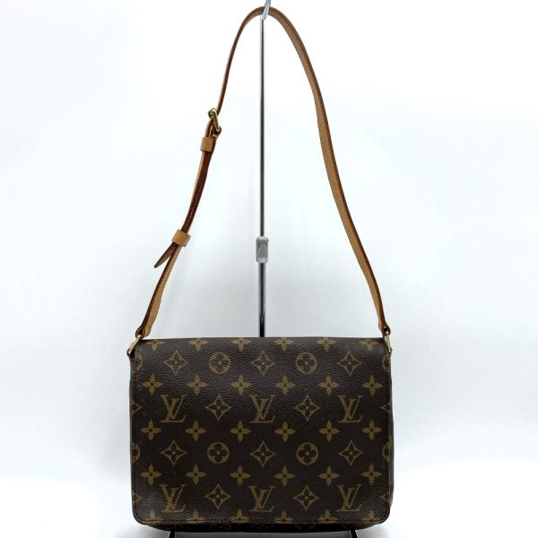 itow882zc2xc 1 Louis Vuitton Musette Tango Short Shoulder Bag Monogram Brown