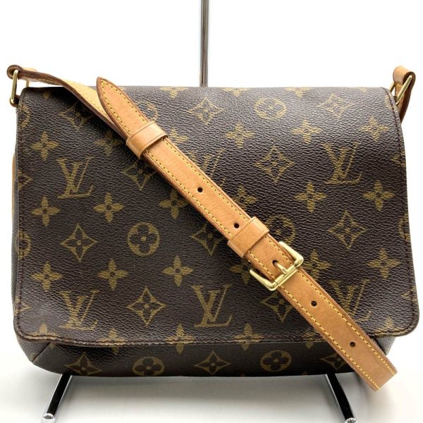 itow882zc2xc 3 Louis Vuitton Musette Tango Short Shoulder Bag Monogram Brown