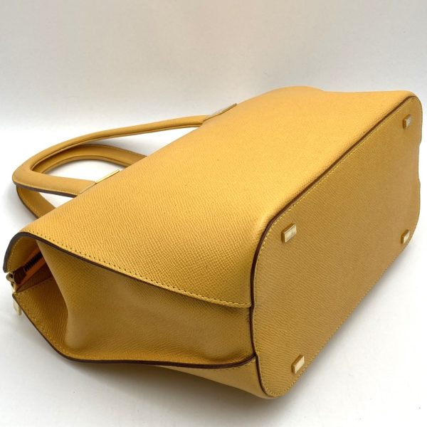 itpie88bex6w 4 Celine 2WAY Shoulder Bag Leather Yellow