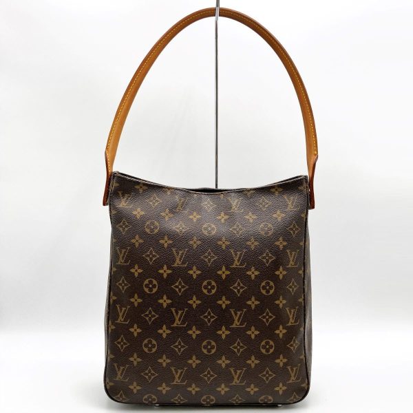 itpqk9odg3eo 2 Louis Vuitton Looping GM Shoulder Bag Monogram PVC Brown