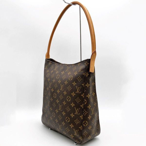 itpqk9odg3eo 4 Louis Vuitton Looping GM Shoulder Bag Monogram PVC Brown