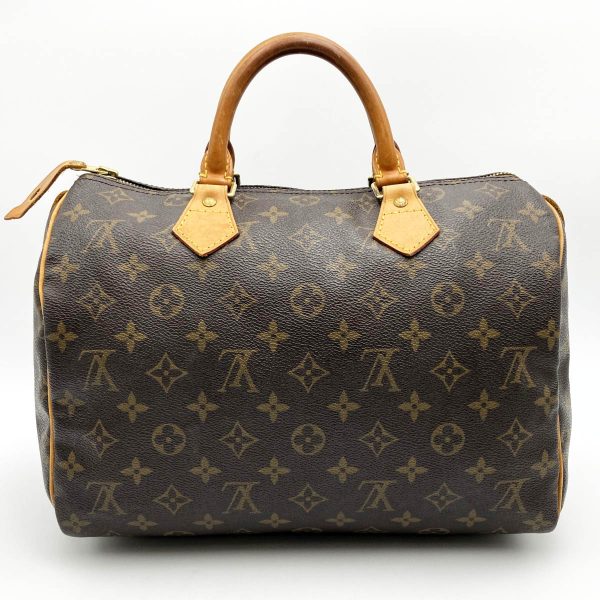 itpt08ytn5qu 1 Louis Vuitton Speedy 30 Monogram Boston Bag Monogram Canvas Brown