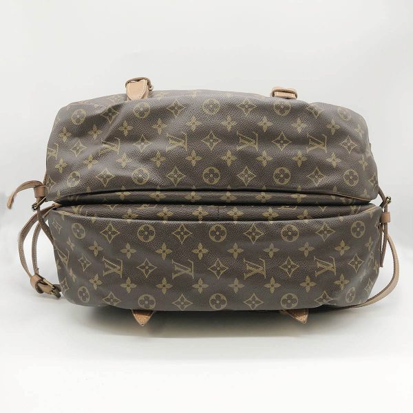 itq2pr0gao9s 4 Louis Vuitton Saumur 35 Monogram Shoulder Bag Brown