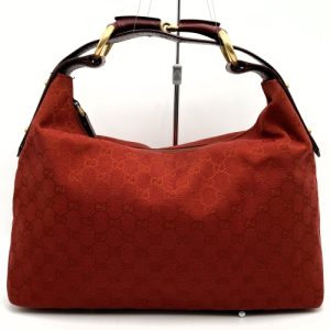 itr7nm4dn8bk 1 Celine Macadam Pattern Semi shoulder Bag Brown