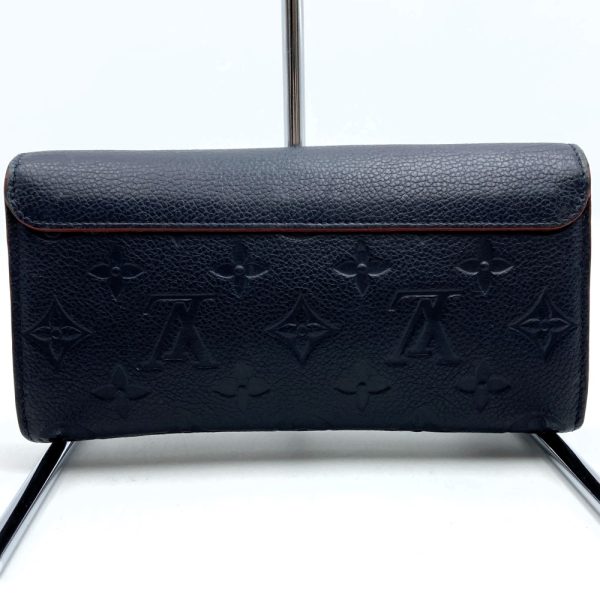 itsgd63h412i 2 Louis Vuitton Portefeuille Pont Neuf Long Wallet Monogram Empreinte Navy