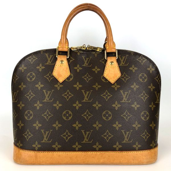 itsqn07n95tw 1 Louis Vuitton Alma PM Monogram Handbag Brown