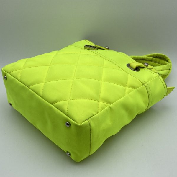 ittd7ibf6t16 3 Chanel Paris Biarritz PM Canvas Tote Neon Yellow