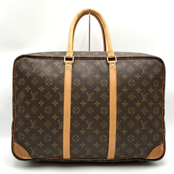 itu53c8etfto 2 Louis Vuitton Sirius 45 Boston Bag Monogram Brown