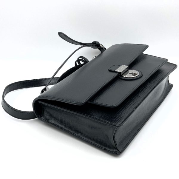 itu66c4tnxwr 5 Gucci Leather Shoulder Bag Black