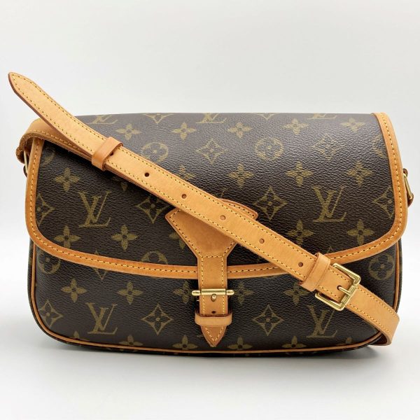 itujz33p764w 5 Louis Vuitton Sologne Shoulder Bag Crossbody Bag Monogram PVC Brown