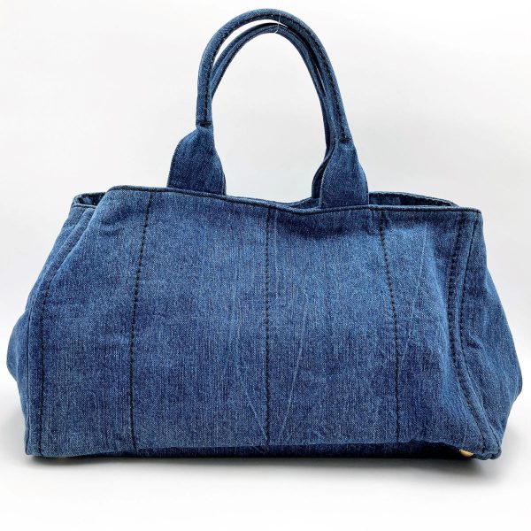 ituovxvp0rpk 2 Prada Denim Canapa Tote Bag Blue