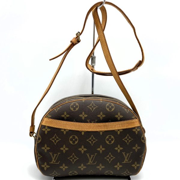 ituy0j2m6ku8 1 Louis Vuitton Blois Shoulder Bag Crossbody Brown Monogram