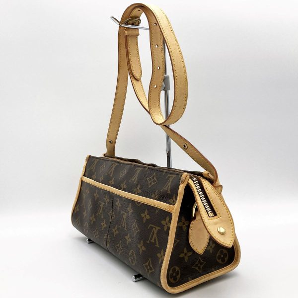 itvaqt0tr0wq 4 Louis Vuitton Popincourt Monogram Shoulder Bag Brown