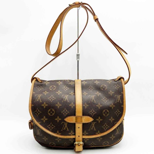 itvd5wno5pwk 2 Louis Vuitton Saumur 30 Shoulder Bag Crossbody Bag Monogram PVC Brown