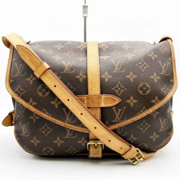 itvd5wno5pwk 5 Louis Vuitton Saumur 30 Shoulder Bag Crossbody Bag Monogram PVC Brown