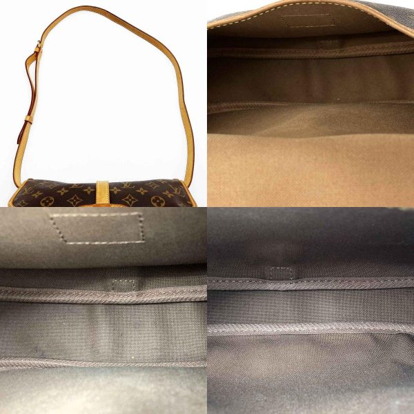 itvd5wno5pwk 9 c Louis Vuitton Saumur 30 Shoulder Bag Crossbody Bag Monogram PVC Brown