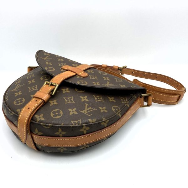 itvpe3h8icwm 4 Louis Vuitton Chantilly GM Shoulder Bag Crossbody Brown Monogram