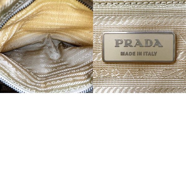 itvu6m9p7tk2 10 c Prada Nylon Hobo Shoulder Bag Beige