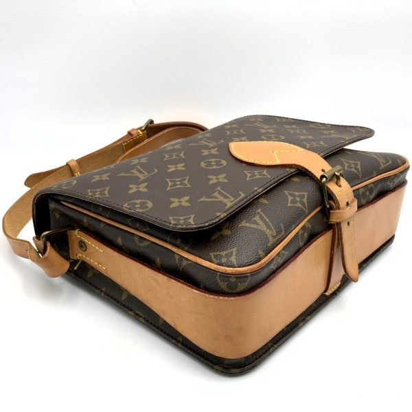 itwgytm4l0uo 5 Louis Vuitton Cartesiere Shoulder Bag Crossbody Monogram Brown