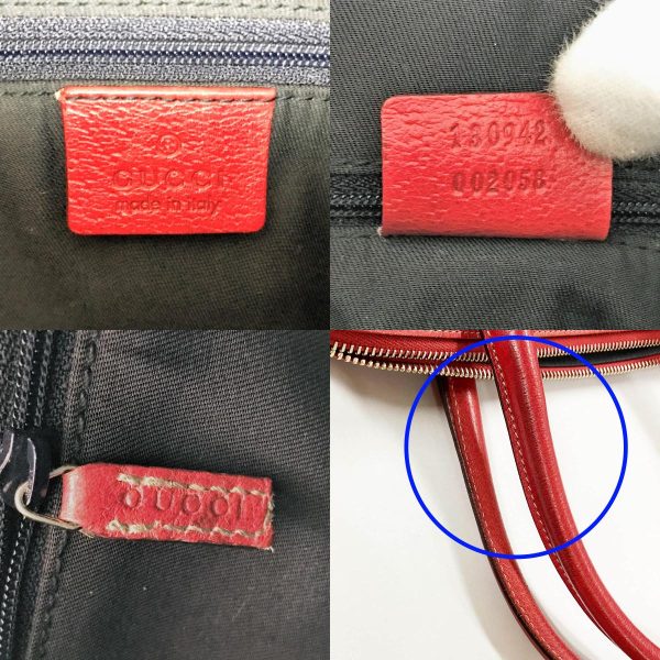 itwpee325gtw 13 c Gucci Tote Bag GG Canvas Red