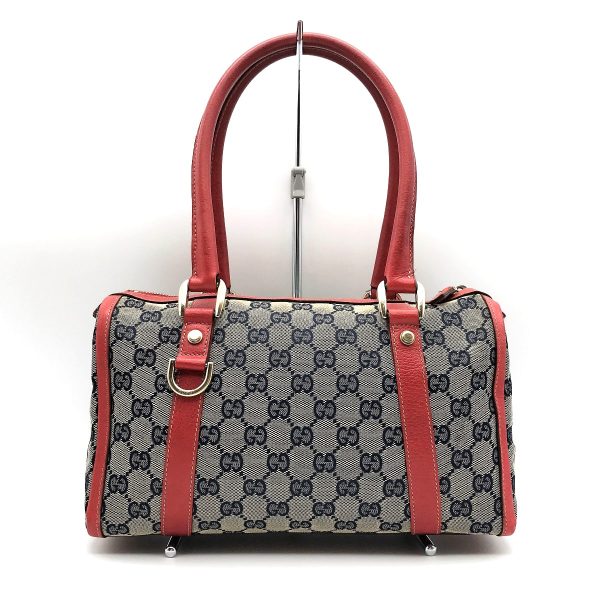 itwpee325gtw 2 Gucci Tote Bag GG Canvas Red