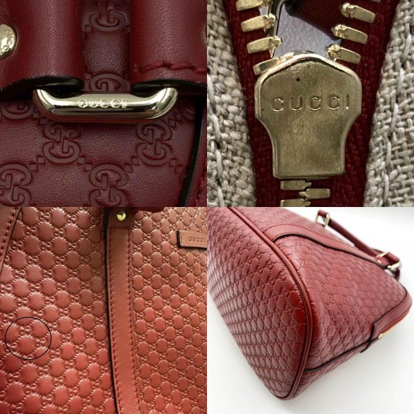 itxxcfiw3dfs 19 c Gucci Micro Guccisima 2Way Shoulder Bag Leather Red