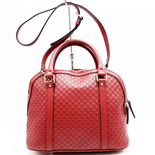 itxxcfiw3dfs 2 Gucci Micro Guccisima 2Way Shoulder Bag Leather Red