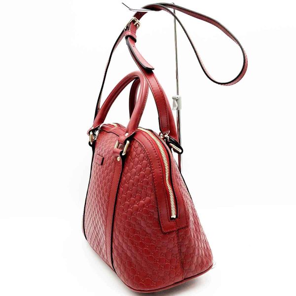 itxxcfiw3dfs 4 Gucci Micro Guccisima 2Way Shoulder Bag Leather Red