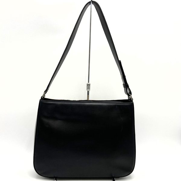 itxzgkqxujkg 2 Burberry Shoulder One Shoulder Bag Nova Check Canvas Leather Black