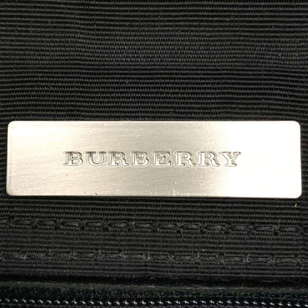 itxzgkqxujkg 7 Burberry Shoulder One Shoulder Bag Nova Check Canvas Leather Black