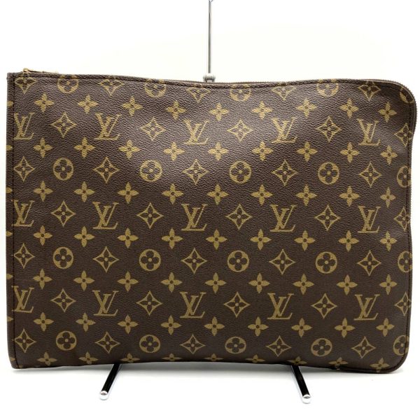 itz43zyr8y1o 1 Louis Vuitton Poche Documentant Clutch Bag Monogram Brown