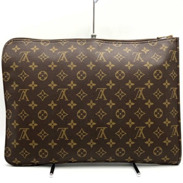 itz43zyr8y1o 2 Louis Vuitton Poche Documentant Clutch Bag Monogram Brown