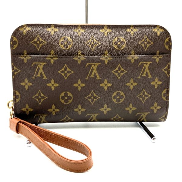 itz6w6yg5ltf 1 Louis Vuitton Orsay Clutch Bag Monogram Brown