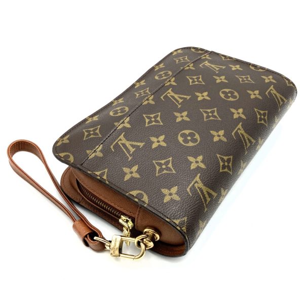 itz6w6yg5ltf 4 Louis Vuitton Orsay Clutch Bag Monogram Brown