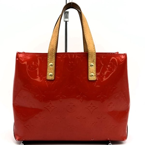 itzx7z60oz1u 2 Louis Vuitton Lead PM Handbag Tote Bag Monogram Vernis Red