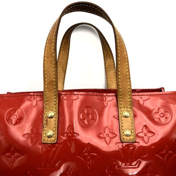 itzx7z60oz1u 5 Louis Vuitton Lead PM Handbag Tote Bag Monogram Vernis Red