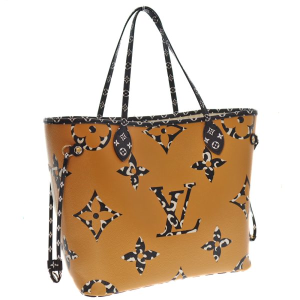 k21 3897 2 Louis Vuitton Neverfull MM Leopard Tote Bag