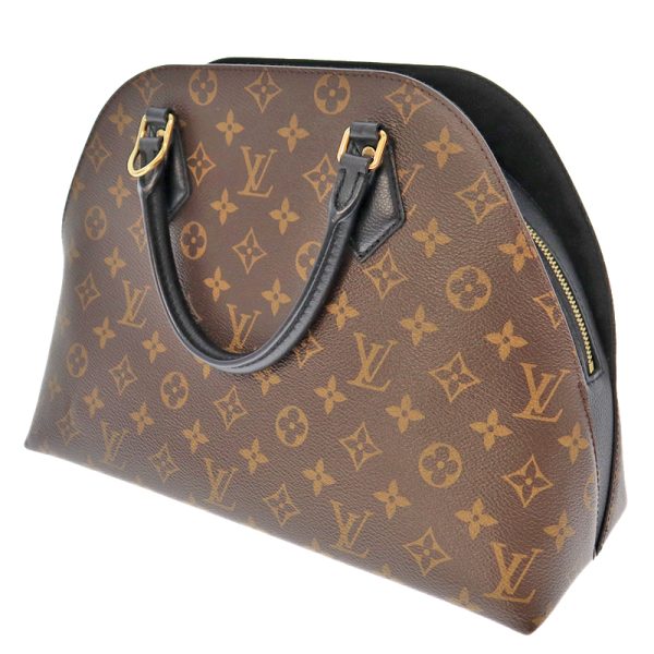 k21 7298 2 Louis Vuitton Alma Into 2way Handbag Leather Brown