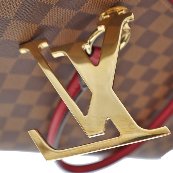 k22 961 7 Louis Vuitton Riverside Tote Bag Brown Wine